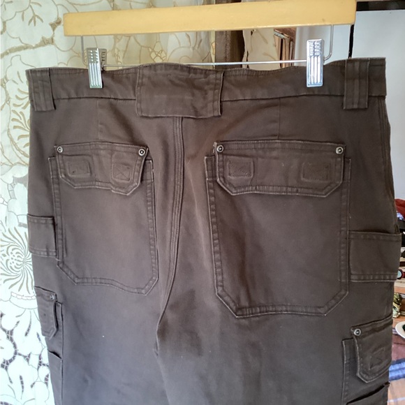 DULUTH Flex Fire Hose INSULATED CARGO PANTS 36X32 Fleece Lined - Picture 4 of 11